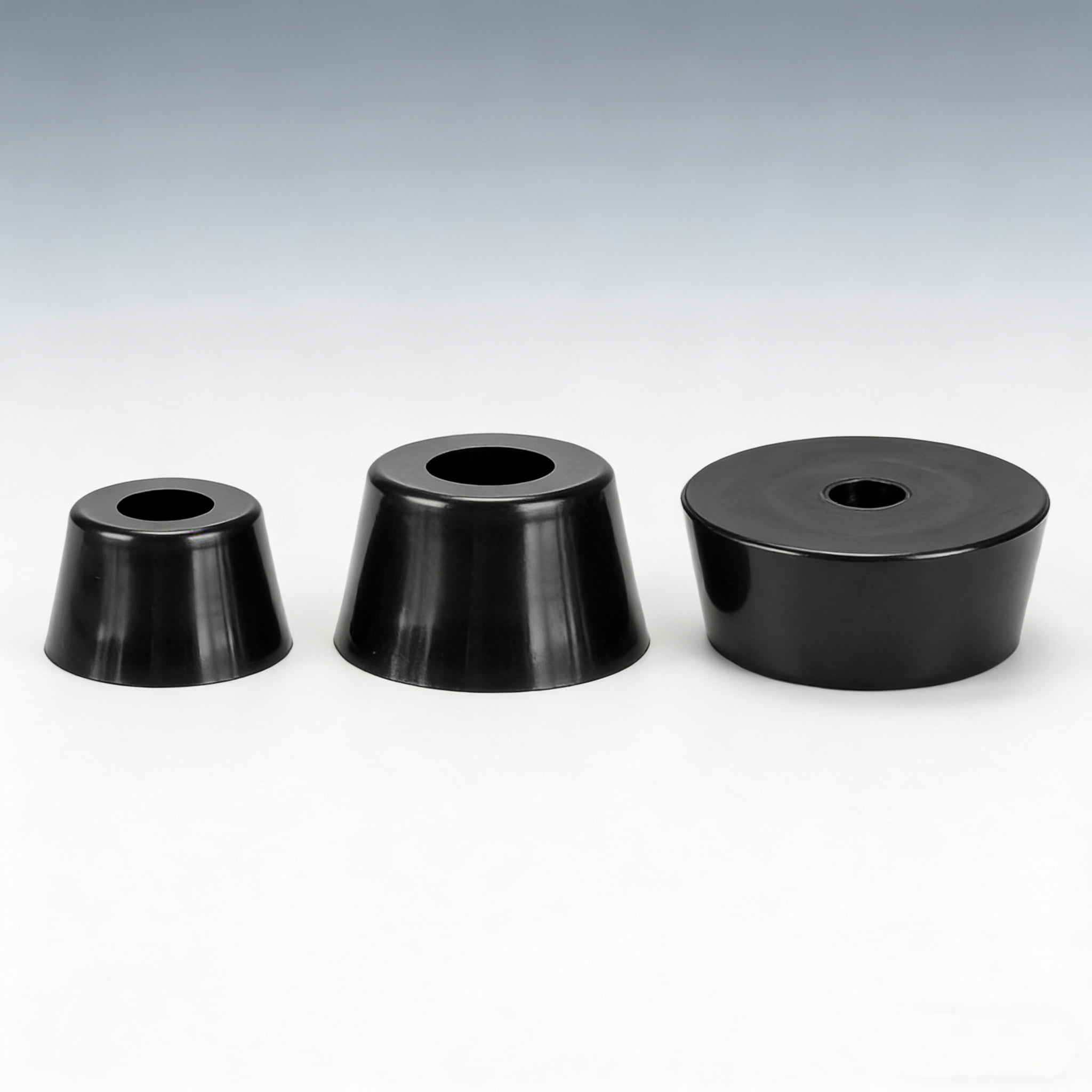 Anti-Vibration Rubber Feet Pads – Non-Slip Shock Absorbing Isolation Mounts with Metal Core for Machinery, Chassis, Furniture