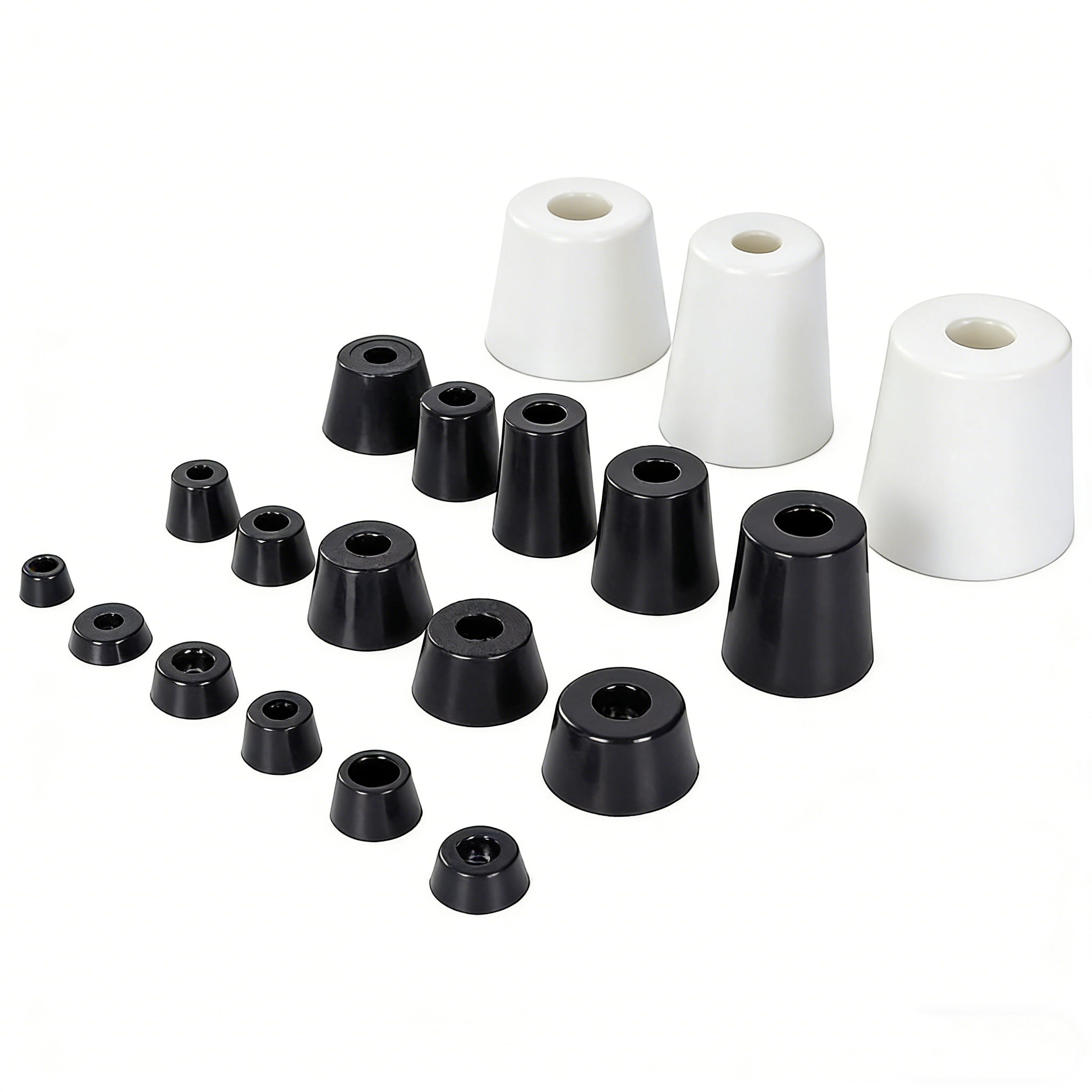 Anti-Vibration Rubber Feet Pads – Non-Slip Shock Absorbing Isolation Mounts with Metal Core for Machinery, Chassis, Furniture