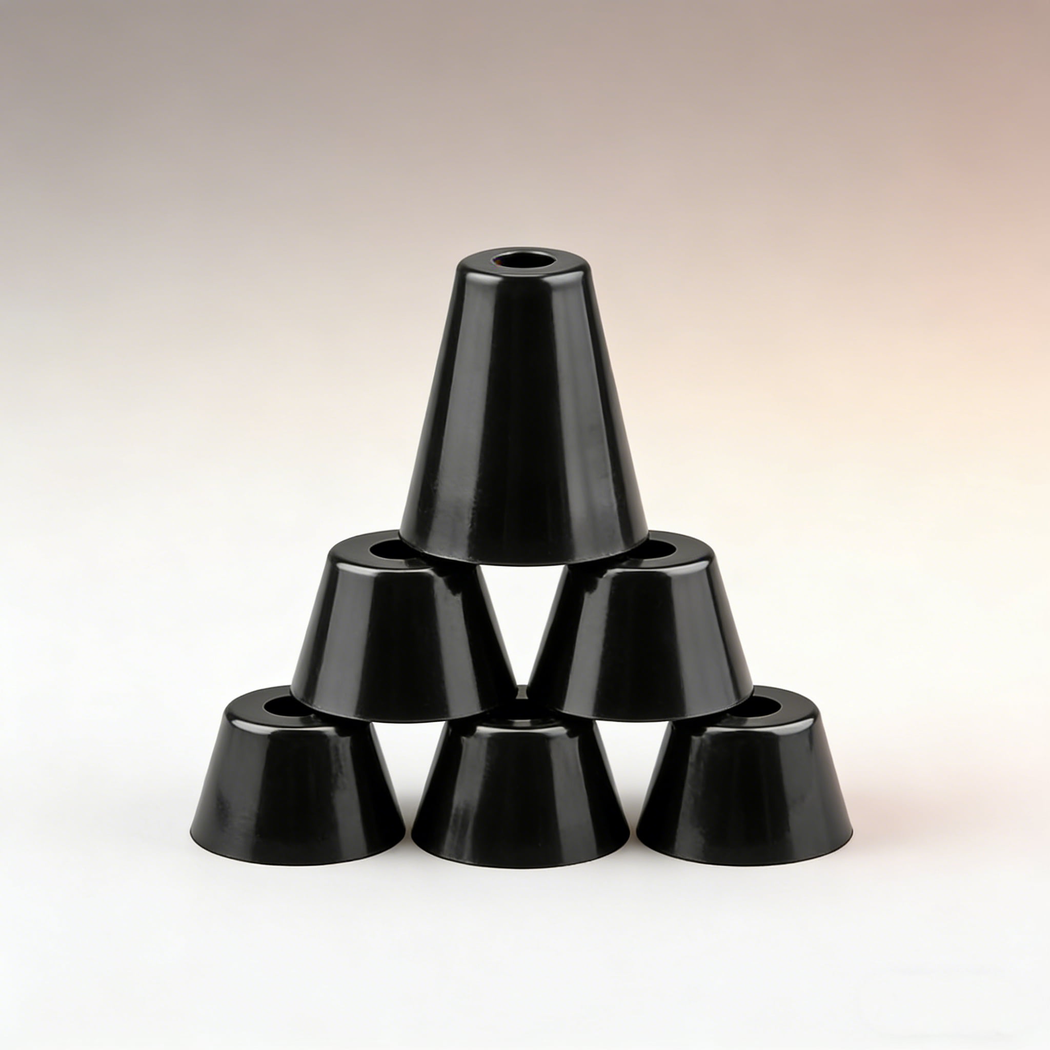 Anti-Vibration Rubber Feet Pads – Non-Slip Shock Absorbing Isolation Mounts with Metal Core for Machinery, Chassis, Furniture