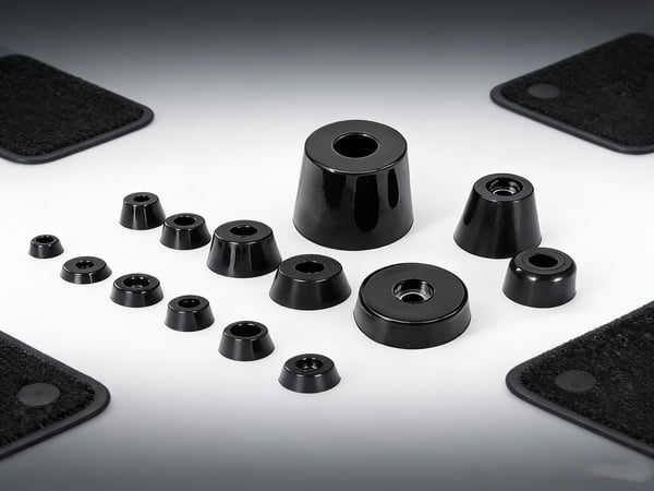 How vibration isolation mounts work diagram