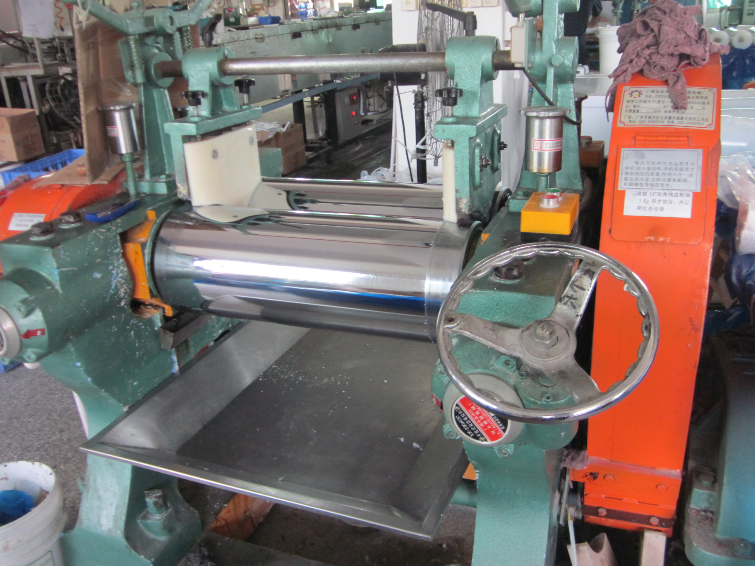 Process control in rubber manufacturing