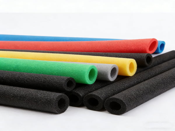 Factory Supply NBR PVC Rubber Foam Pipe Insulation Tube Elastomeric Thermal Insulation Foam Pipe for Industrial Equipment and Pipeline Protection