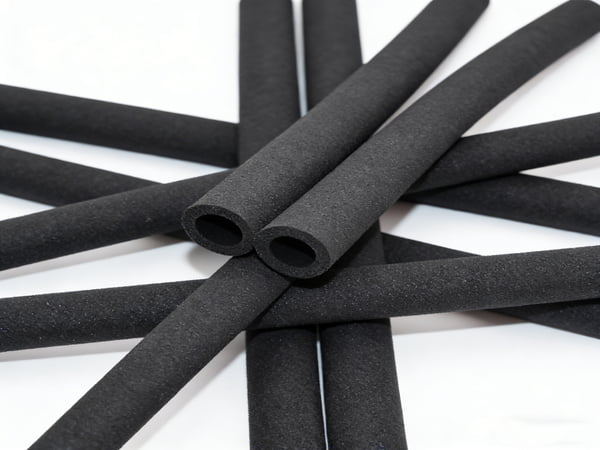 Matte NBR PVC Rubber Foam Pipe Insulation Tube – Anti-Slip Surface for Tools, Sports Equipment & Industrial Pipelines