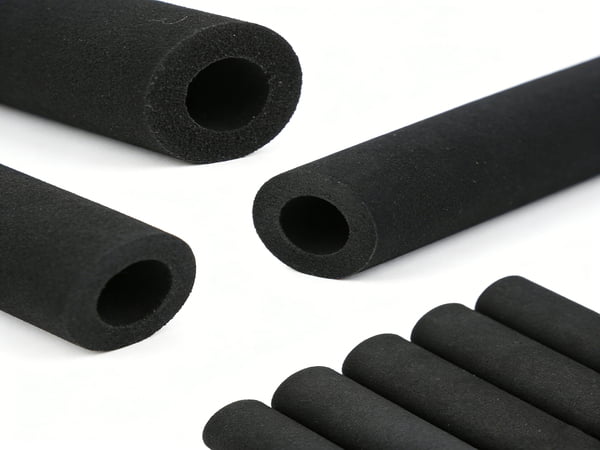 Factory Supply NBR PVC Rubber Foam Pipe Insulation Tube Elastomeric Thermal Insulation Foam Pipe for Industrial Equipment and Pipeline Protection