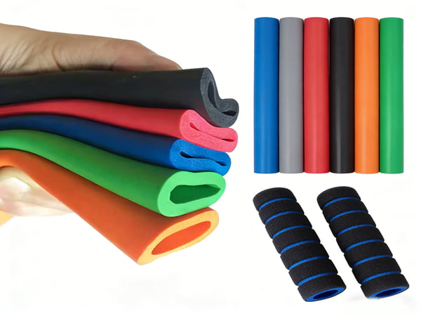Factory Supply NBR PVC Rubber Foam Pipe Insulation Tube Elastomeric Thermal Insulation Foam Pipe for Industrial Equipment and Pipeline Protection