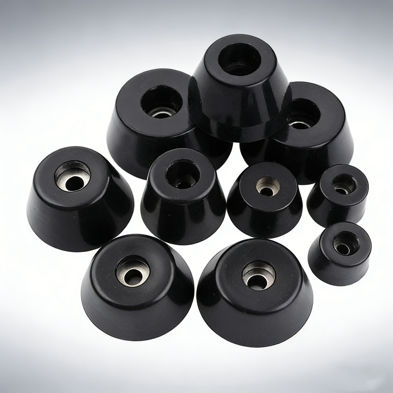 Professional installation of industrial vibration isolators Installation examples of vibration isolators