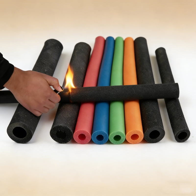 Rubber buffer components undergoing compression testing Industrial Equipment Rubber Buffer Testing