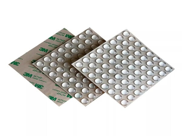 High-Quality Transparent Anti-Vibration Rubber Feet Pads – Non-Slip Shock Absorbing Isolation Mounts for Machinery, Chassis, and Furniture – White PVC Design