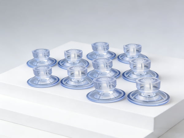 High-Quality Transparent Suction Cup – Eco-Friendly PVC, Strong Vacuum Adhesion for Glass & Tile, Durable & Aging-Resistant