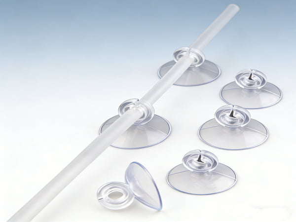 High-Quality Transparent Suction Cup – Eco-Friendly PVC, Strong Vacuum Adhesion for Glass & Tile, Durable & Aging-Resistant