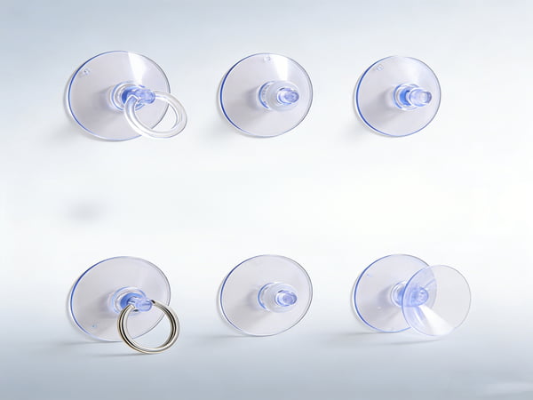 High-Quality Transparent Suction Cup – Eco-Friendly PVC, Strong Vacuum Adhesion for Glass & Tile, Durable & Aging-Resistant