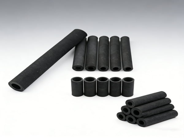 Matte NBR PVC Rubber Foam Pipe Insulation Tube – Anti-Slip Surface for Tools, Sports Equipment & Industrial Pipelines