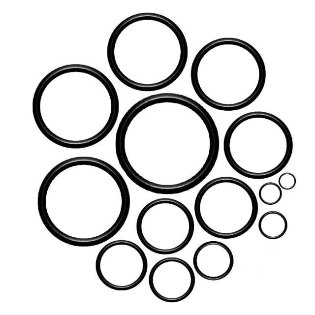 High Quality Assortment Kit O Ring Flat Gasket Bonded Seal High Temperature Heat Resistant EPDM Silicone Food Grade Sealing Gasket