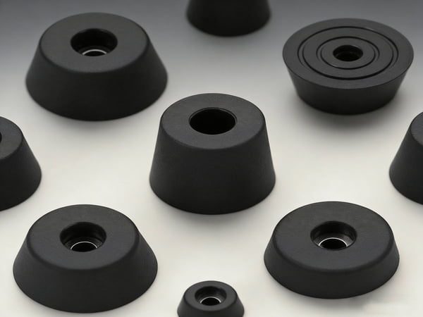 Anti-Slip Rubber Feet Pads – Shock Absorbing Rubber Base for Furniture & Appliances