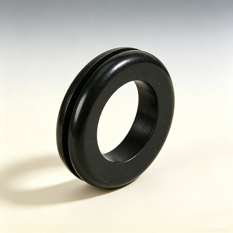 Industrial equipment with rubber vibration pads