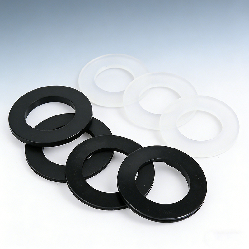 Rubber aging test results showing material degradation over time