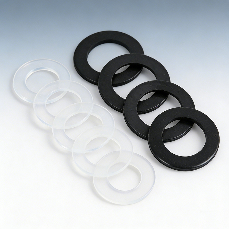 Rubber molecular chain degradation under compression Molecular structure breakdown in rubber gaskets