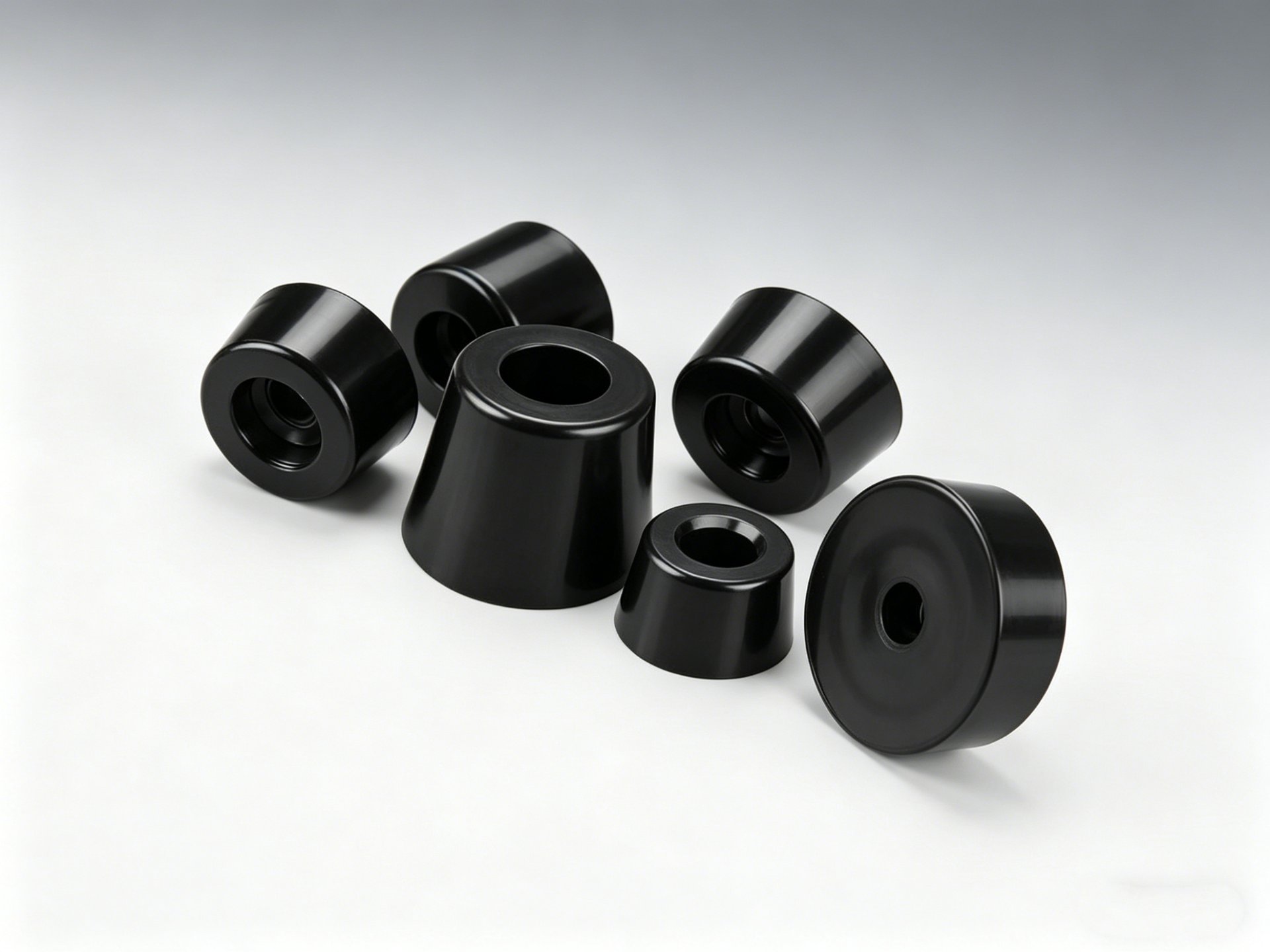 Factory Supply 20*16*10.5mm Rubber Foot Pad Machine Foot Height Damping Instrument Machine Screw Feet Pads