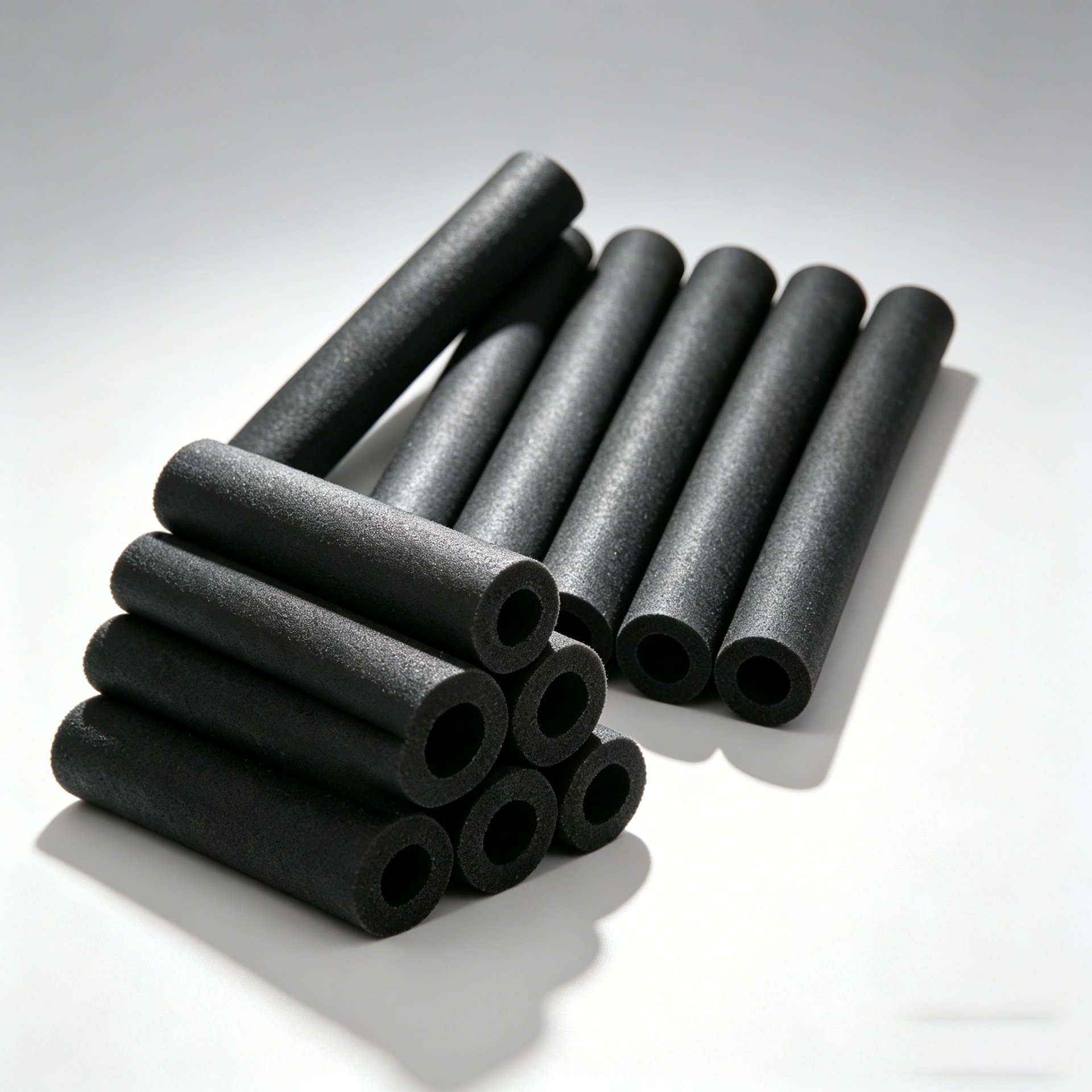 Flexible Elastomeric Closed Cell Tube Rubber Foam Insulation Pipe for air Conditioning