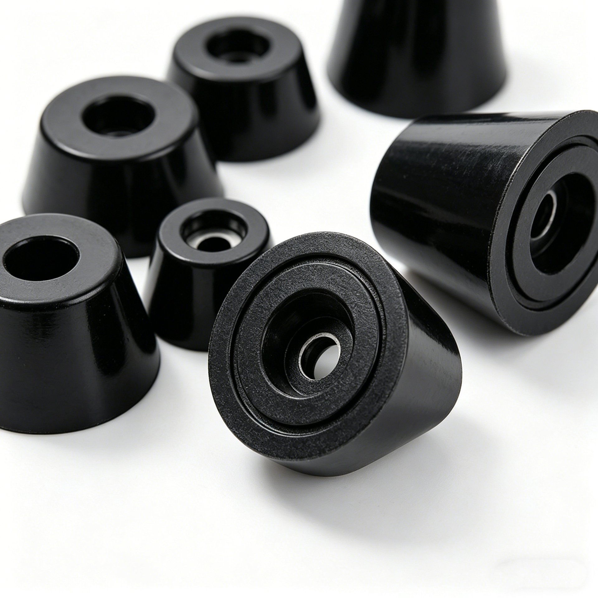 Factory Supply 20*16*10.5mm Rubber Foot Pad Machine Foot Height Damping Instrument Machine Screw Feet Pads