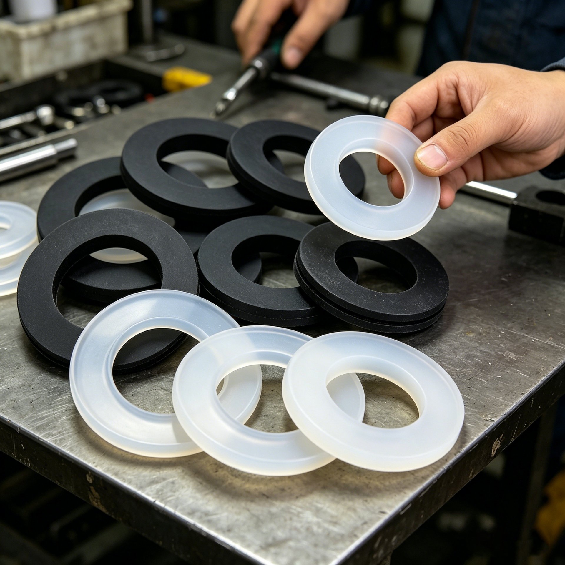 Rubber gasket material selection chart