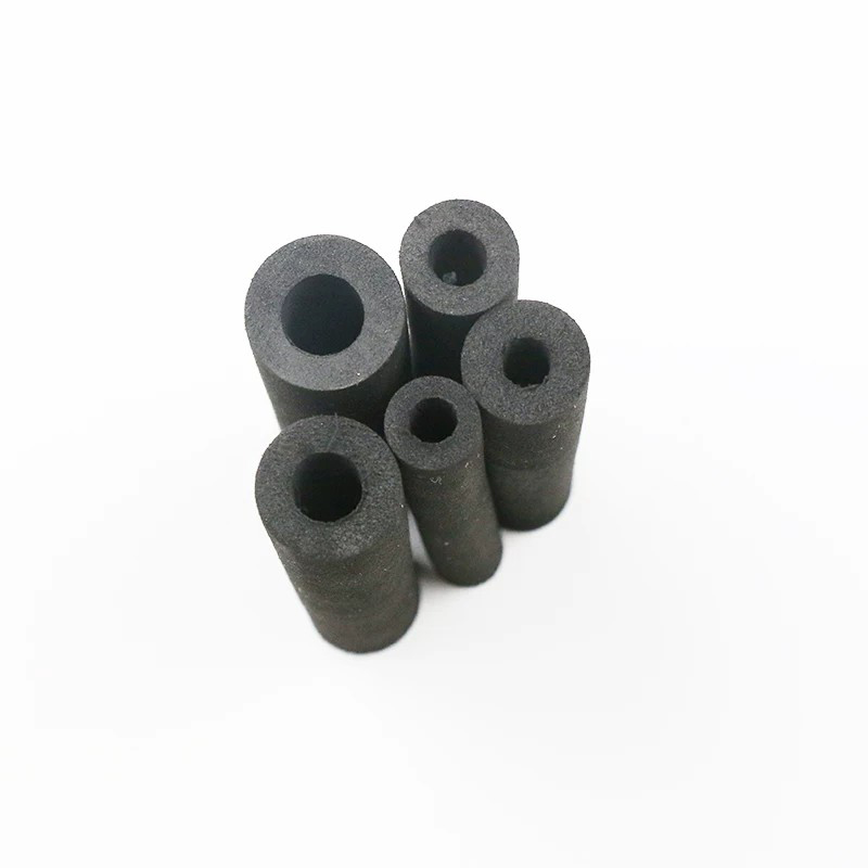 What materials can be used to cushion impacts and vibrations?