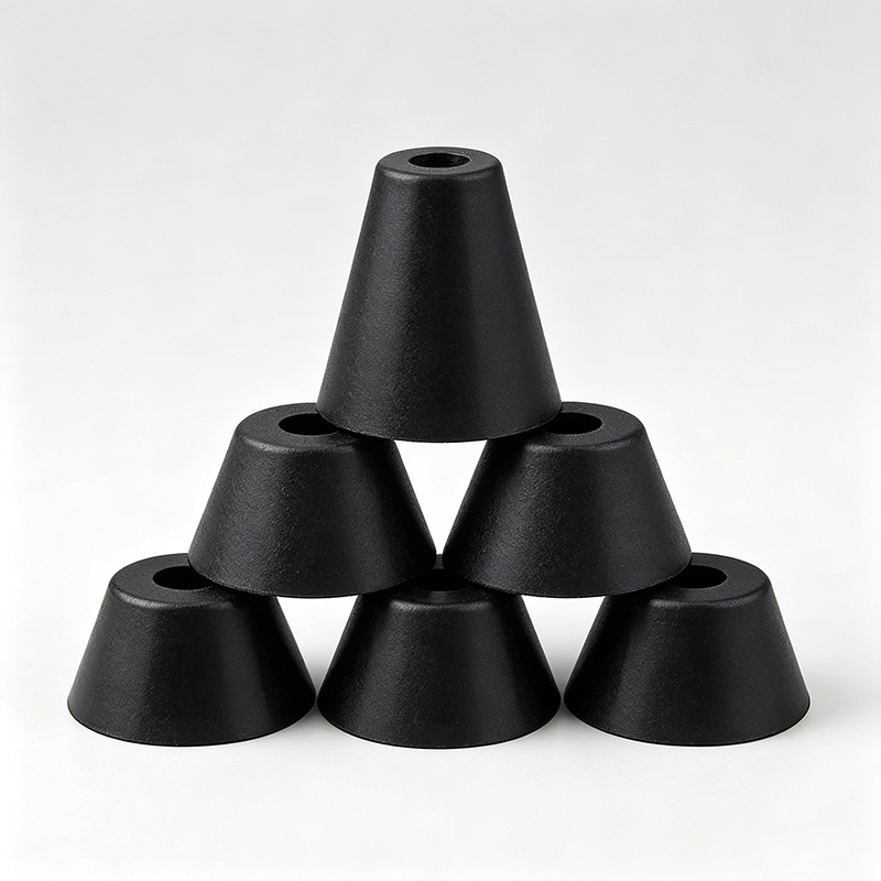 Adhesive silicone feet installation and bonding Adhesive silicone feet application process