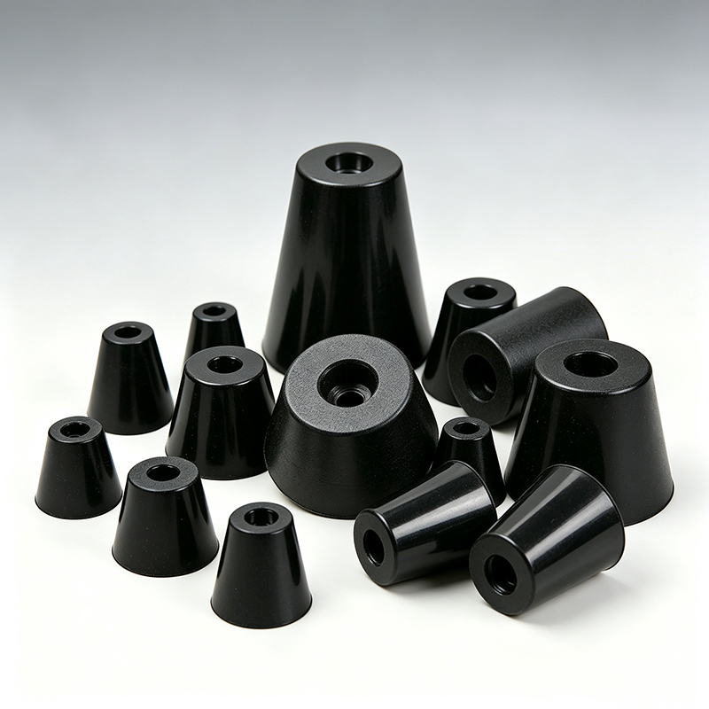 Multiple functions of industrial rubber feet Rubber foot functions diagram