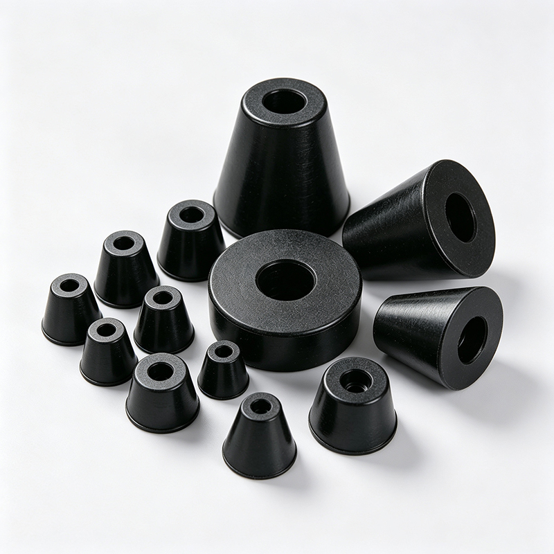 Different types of rubber feet for industrial applications Rubber feet types comparison
